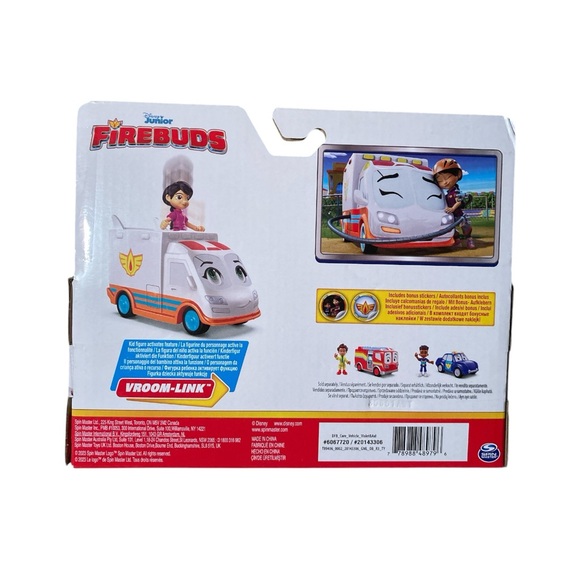 Disney Junior FireBuds Violet And Axi Ambulance - Picture 6 of 7